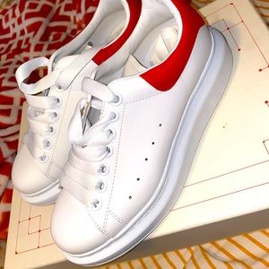 Womens oversized Suede Oversized Sneakers size European size 37.5 (US W 7 & 5 M)